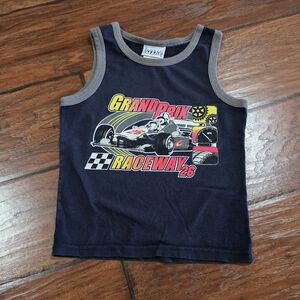 Raceway Kids Tank Top - Navy